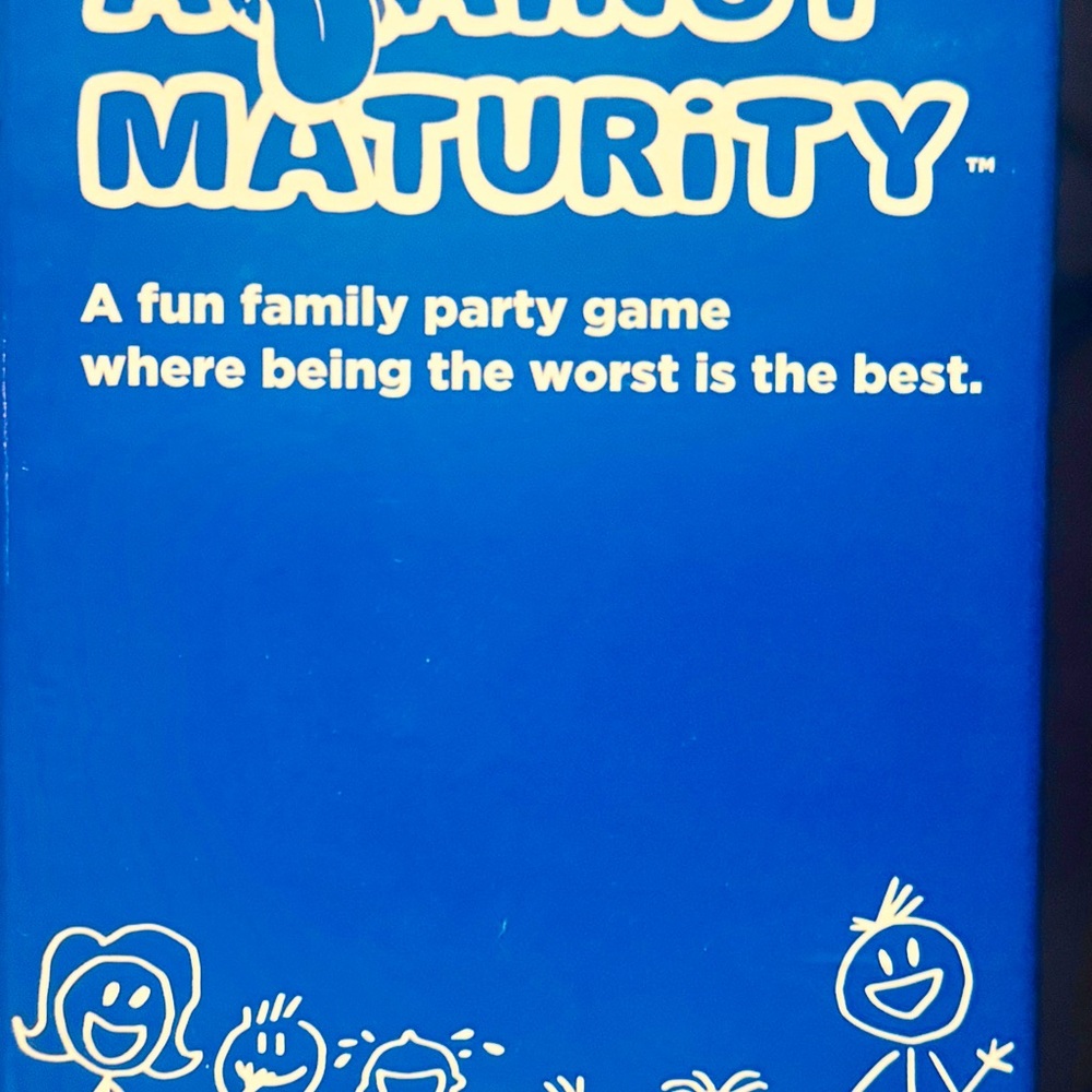 Against Maturity Family Party Game
